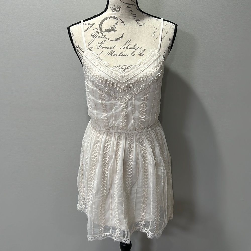 Abercrombie & Fitch Beaded Mini Dress